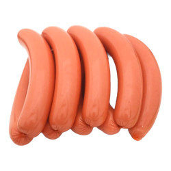 Сосиски ЛІКАРСЬКІ варені в/с 0,6 кг ТМ Моя ковбаска