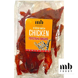Чіпси курячі "ПЕКЕЛЬНА ВИШНЯ" 200 г, /6шт TM MB Foody