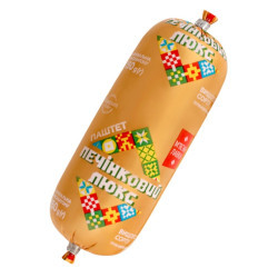 Паштет Печінковий Люкс в/с 0,150 кг пск ТМ М'ясна лавка