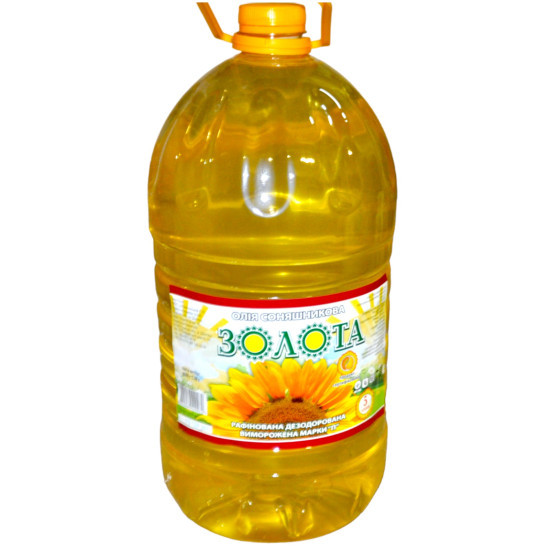 Олія соняшникова "Золота" (5 л / 2 шт) РАФ