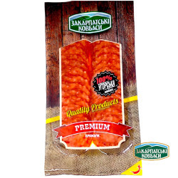 нарізка Золотиста  с/к 1/с 70 г ТМ"Закарпатські ковбаси" Регал