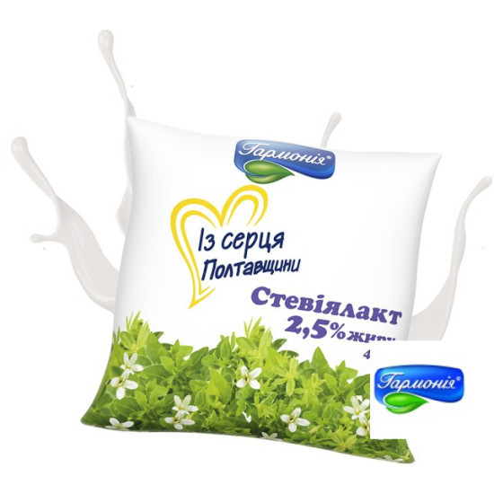 Стевіялакт 2.5% плівка 0.4кг 14 діб, шт