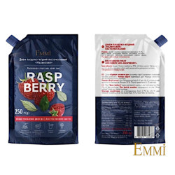 Малина джем 250 г д/п ТМ Emmi