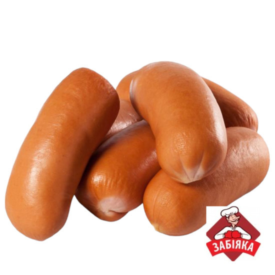 Сардельки Царські  в/с (газ 0,8 кг) ТМ "Забіяка" Регал