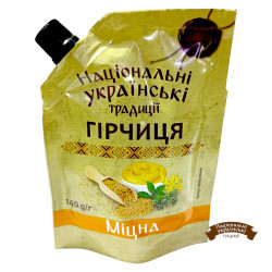 Гірчиця "Міцна" д/п  140 г / 30 шт тг ТМ НУТ