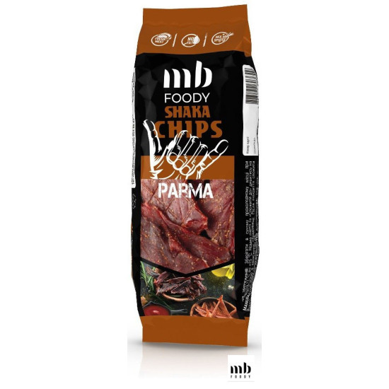 "Shicken Чіпси "Parma" курячі 80 г/10 шт.TM MB Foody