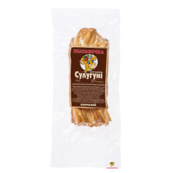 Сир розсільний Сулугуні 30% (Копчений вакуум 0,15 кг) Коса кфс ТМ "Полтавочка"