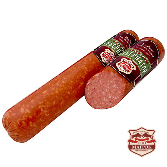 "Салямі Губернатор в/с  нк  (Вак.цел) 0,45 кг ТМ "Магрок"