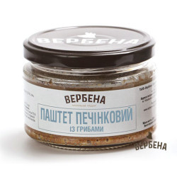 Консерва Паштет печінковий із грибами СКО 0,2 / TWIST / 6 шт кт ТМ Вербена