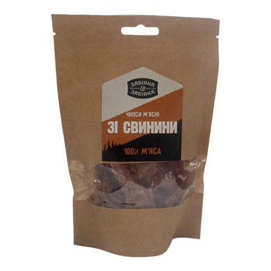 М'ясні чіпси зі свинини 60 г