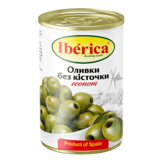 Оливки "Іберика" Б/К 280 г/12 МАЛ кт