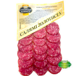 Нарізка Золотиста с/к ТМ "Стриївецькі ковбаси" Регал