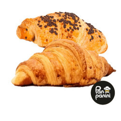 Круасан Асорті з начинкою зі смаком "Солена карамель, шоколад, мигдаль" (6 шт по 0,065 кг/1 уп) сд