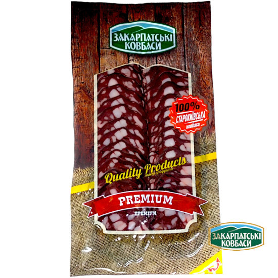 нарізка Старокиївська  с/к в/с ТМ"Закарпатські ковбаси" Регал
