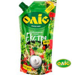 Майонезний Соус "Екстра" 40% дой-пак 300 г / 30 шт Оліс