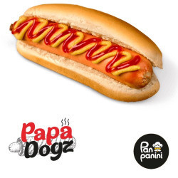 Хот-доги по-американські з молочною сосискою 200 г бн ТМ Pan panini