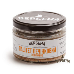 Консерва Паштет печінковий зі свининою СКО 0,2 / TWIST / 6 шт кт ТМ Вербена