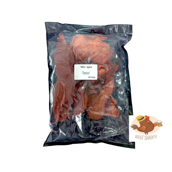 "Чіпси курячі "Паприка" 0,500/20 шт ТМ Best sneck`s