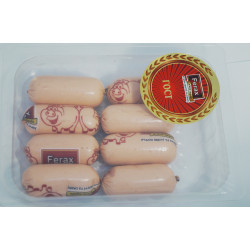 Сосиски "ГОСТ" в/с в а/ц (Лоток 200 г.)