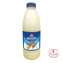 Молоко незбиране згущене з цукром 8,5 % жиру пляшка 900 г / 12 шт сд ТМ Козуб