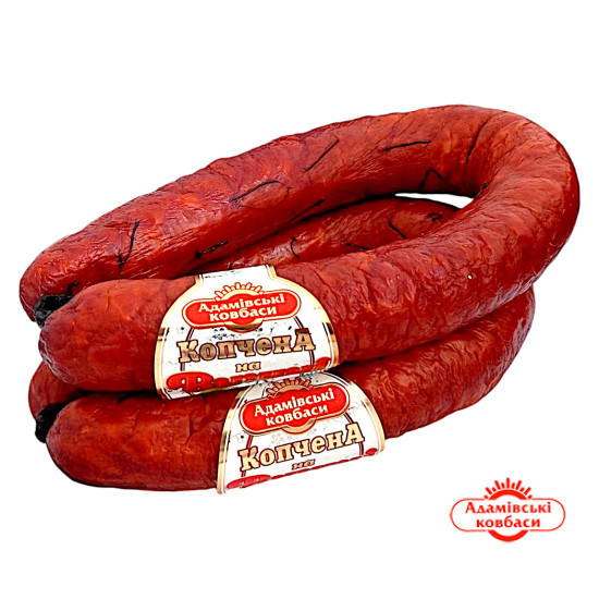 Копчена на вишні ГАЗ кільця 0,8 кг нк ТМ "Подільський бройлер"