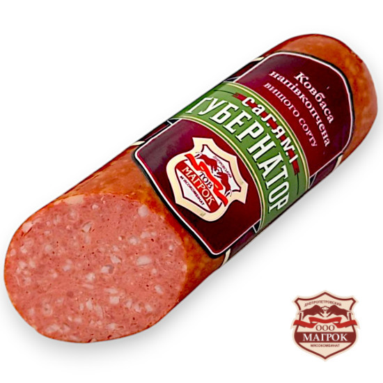 Салямі Губернатор в/с  нк  (Вак 1/2) 0,22 кг ТМ "Магрок"