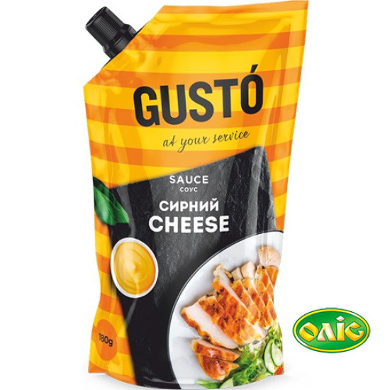 Соус "Сирний" 50% дой/пак 180 г / 20 шт Gusto
