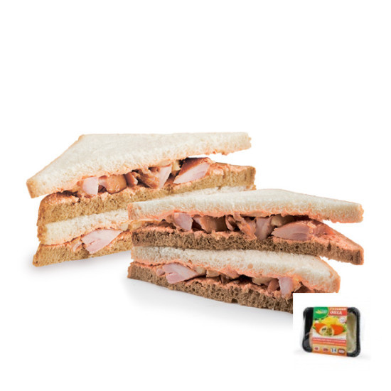 Сэндвич с шашлыком