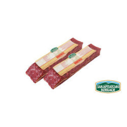 "Золотиста  с/к 1/с (прес.порц 0,25 кг) свк ТМ"Закарпатські ковбаси" Регал