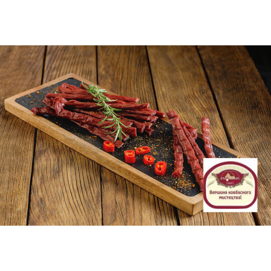 Соломка м'ясна Папероні з Яловичини с/в (уп 0,08)