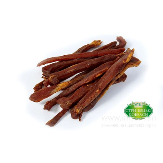"Палички с/в  до пива 0,1 кг снеки ТМ "Стриївецькі ковбаси" Регал