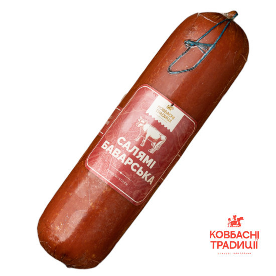 Салямі Баварська в/г в/к (Фас 1/2) 0,25 кг нк ТМ Ковбасні традиції